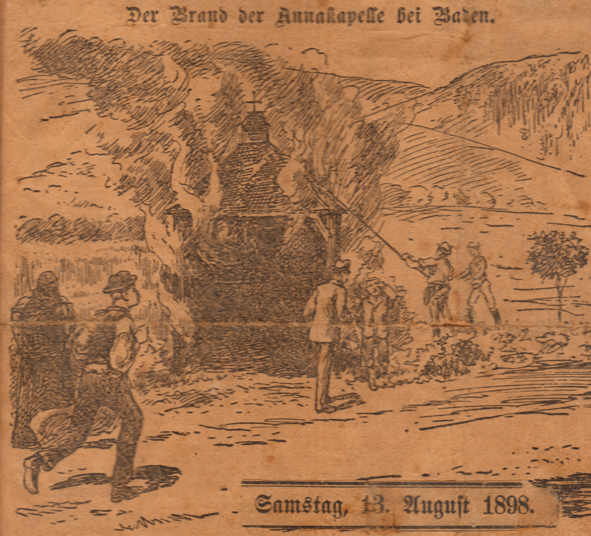 1898 Kapelle in der Einöde